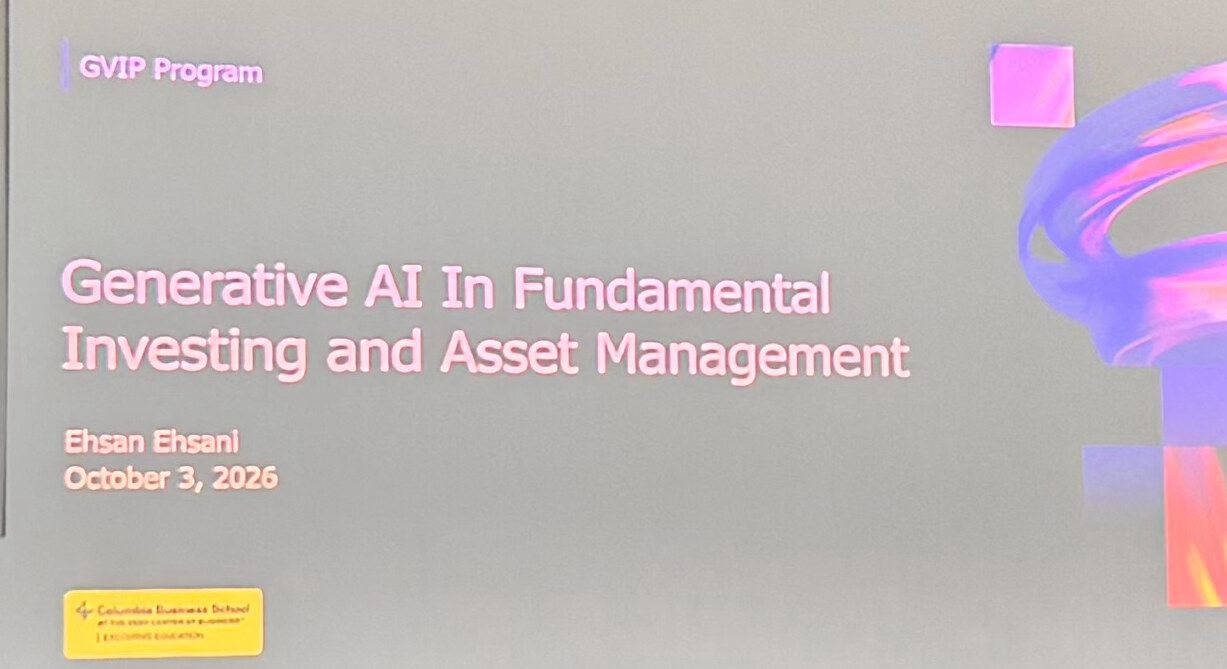 P1 封面 · Generative AI In Fundamental Investing and Asset Management(生成式 AI 在基本面投资与资产管理中的应用)(投影区域裁切放大)