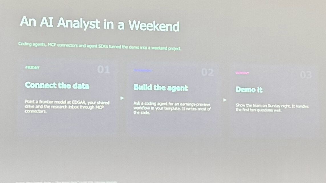P7 一个周末做出 AI 分析师(An AI Analyst in a Weekend)