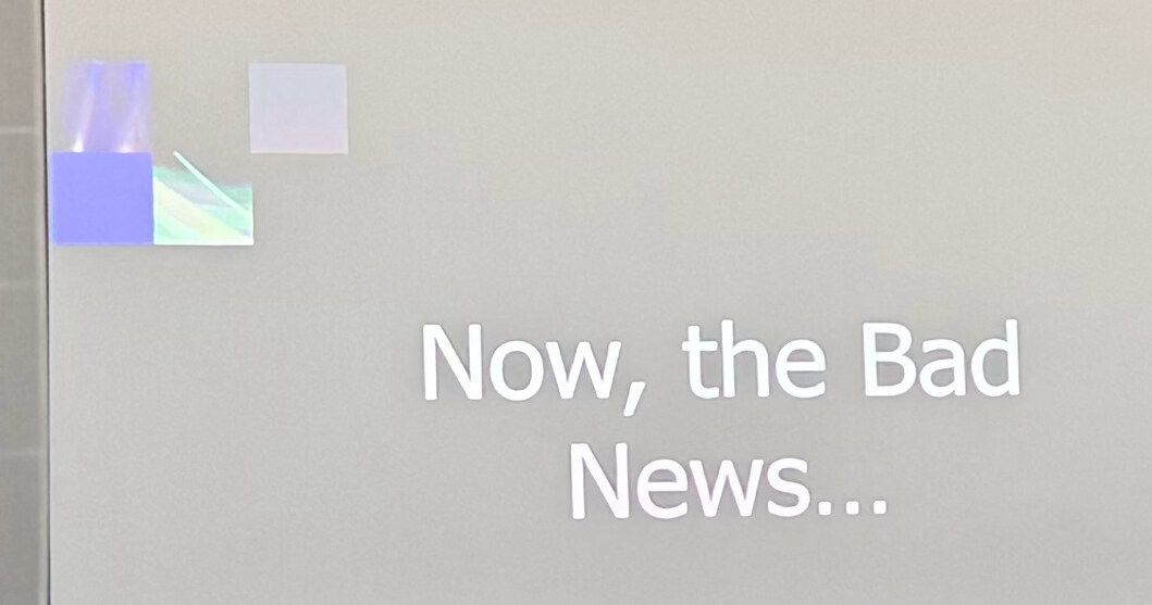 P8 现在,说说坏消息……(Now, the Bad News…)