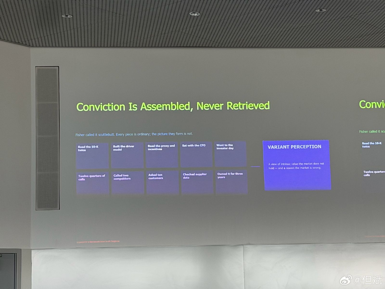 P13 信念是拼装出来的,不是检索出来的(Conviction Is Assembled, Never Retrieved)